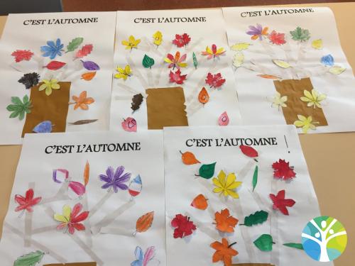 Créations de la garderie du mercredi matin 2021-2022